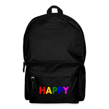 Happy - Sac à dos - noir - Devant
