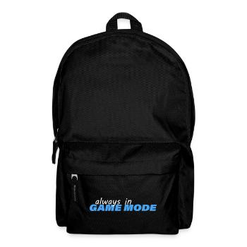 TOUJOURS EN MODE JEU - Sac à dos - noir - Devant