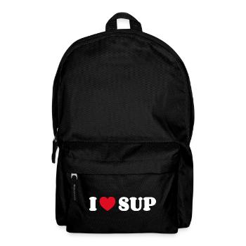 I Love SUP Stand-Up Paddling Stand Up Paddling - Backpack - black - Front