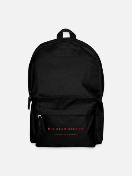 Premium Blonde V.19 - Rucksack - Schwarz