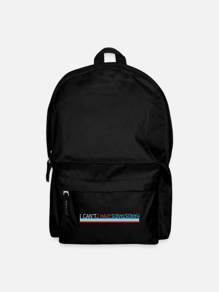 I have handstands - Backpack - black