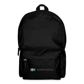 Drapeau de la Suède - Norrköping - Sverige - Schweden - Sac à dos - noir - Devant