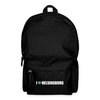 I love Helsingborg Schweden - Rucksack - Schwarz - Vorne