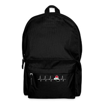 I love Iraq - heartbeat - Backpack - black - Front