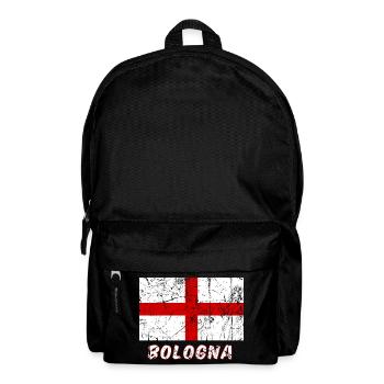 Bologna Flagge Fahne Flagge Flagge Bandera Drapeau - Rucksack - Schwarz - Vorne