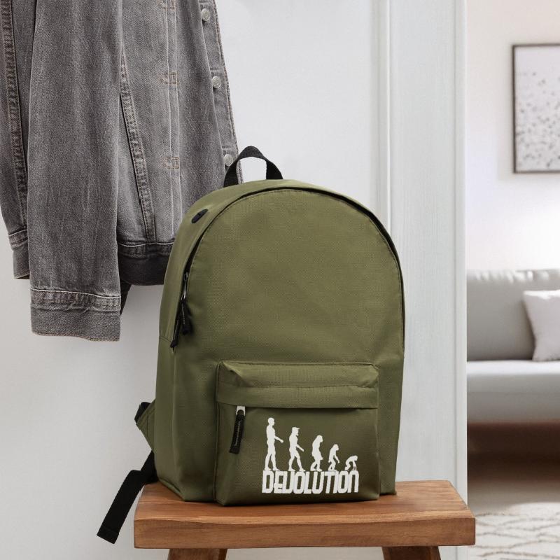 Devolution Evolution simple design Backpack