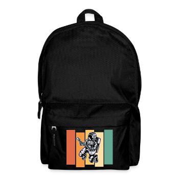 Gitarrist Astronaut Rock and Roll Geschenk - Rucksack - Schwarz - Vorne