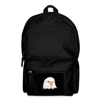 Bald eagle - Backpack - black - Front
