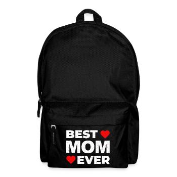 Best MOM Ever! Best Mother's Day Gift - Backpack - black - Front