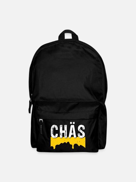 Chäs (SWISS CHEESE) - Rucksack - Schwarz