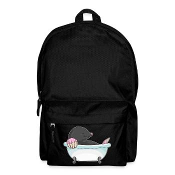 Mole Bathing Bathtub - Backpack - black - Front