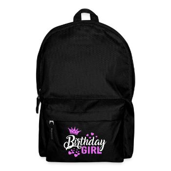 Anniversaire Fille Idée cadeau Anniversaire - Sac à dos - noir - Devant