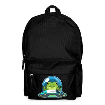 Frog Spaceship Space - Backpack - black - Front