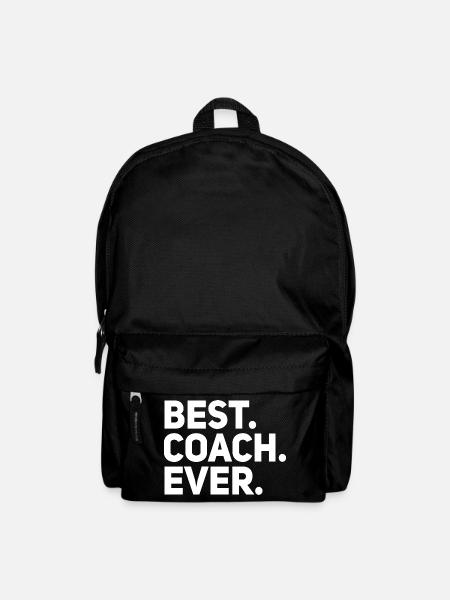 Bester Trainer aller Zeiten - Rucksack - Schwarz