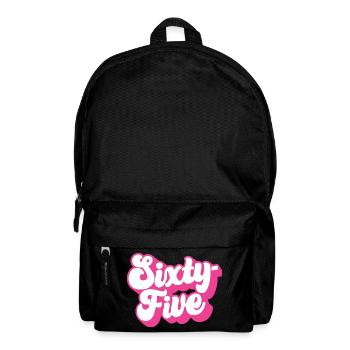 Sixty-five 65th Birthday Women Her 65 Years Old - Backpack - black - Front