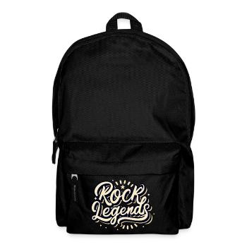 Rock Legends Rock And Roll Musikliebhaber - Rucksack - Schwarz - Vorne