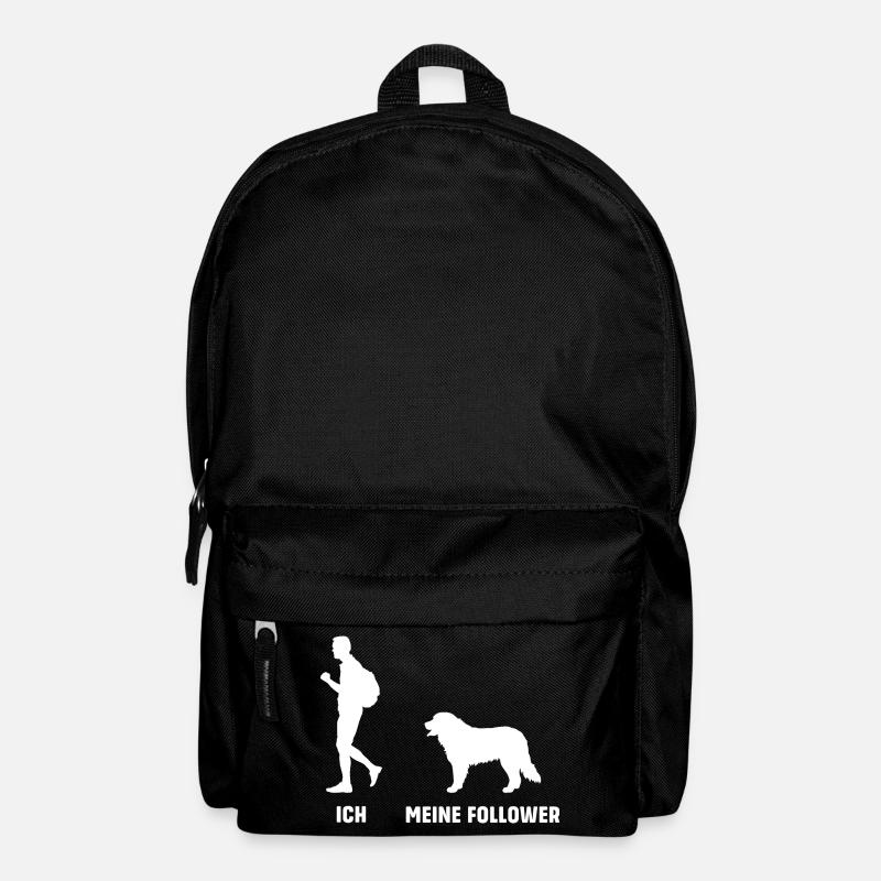 Ich Meine Follower, Bernese Mountain Dog - Rucksack - Schwarz