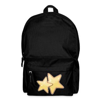 Glowing Starry Pattern Design for Apparel - Backpack - black - Front