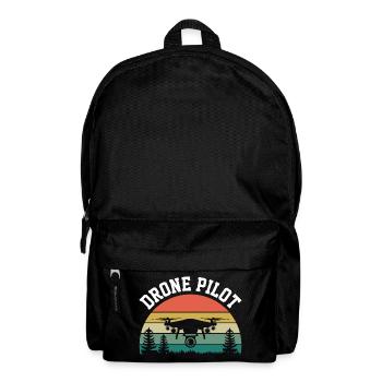 Pilote de drone - Sac à dos - noir - Devant