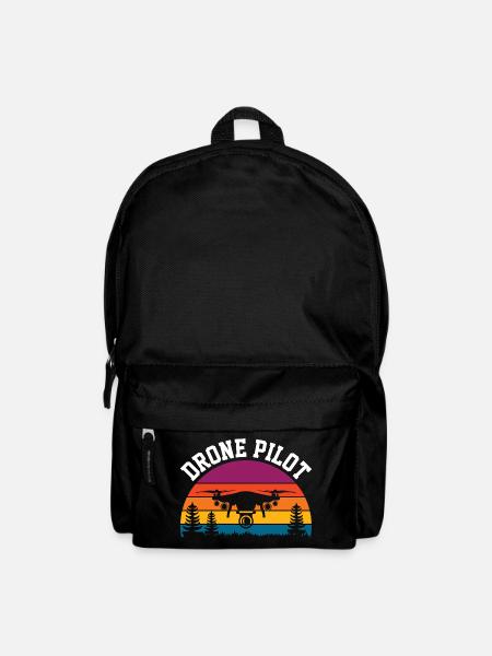 Drohnen-Pilot - Rucksack - Schwarz