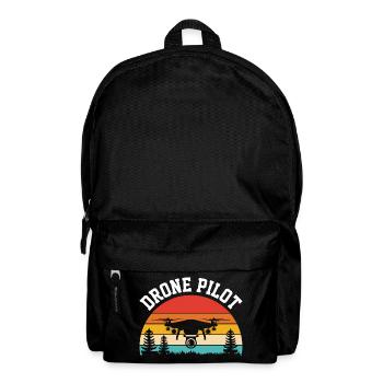 Pilote de drone - Sac à dos - noir - Devant
