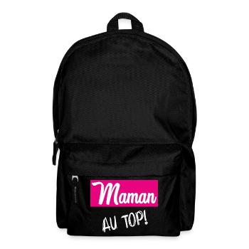 BONNE FÊTE MAMAN. MAMAN - Sac à dos - noir - Devant