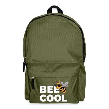 Bee: Funny saying for beekeepers, beekeepers - Backpack - olive green - Front