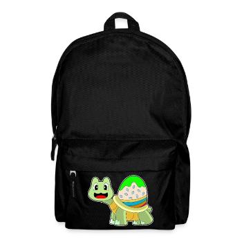 Oeuf de Pâques tortue - Sac à dos - noir - Devant