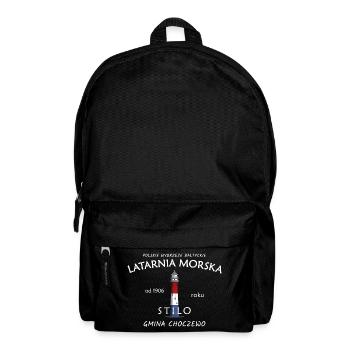 Stilo Lighthouse, Polish Baltic Sea, Choczewo, Poland - Backpack - black - Front