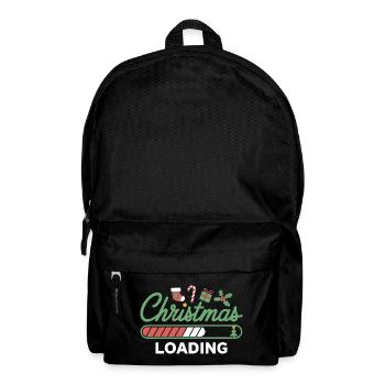 Christmas Loading Loading Bar Christmas - Backpack - black - Front