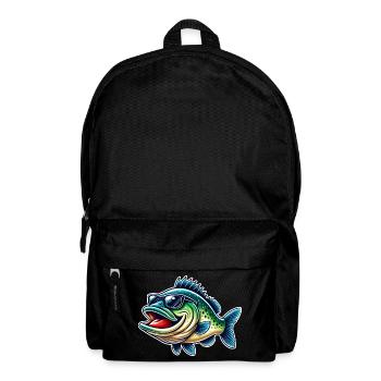 Perch fishing - Backpack - black - Front