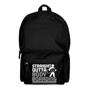 Bodyboarding Bodyboarder - Backpack - black - Front