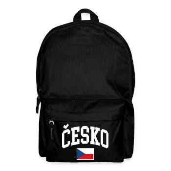 Czech Republic Flag - Backpack - black - Front