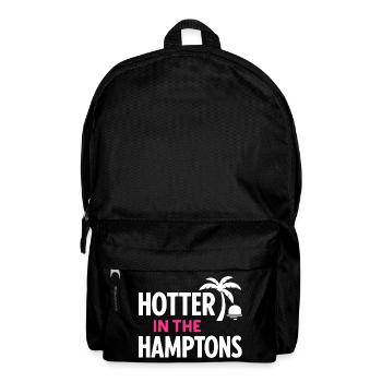 Hotter in the Hamptons Summer Design - Rucksack - Schwarz - Vorne