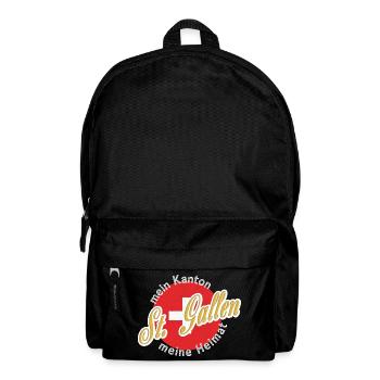 My Home St. Gallen Gift - Backpack - black - Front