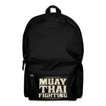 Muay Thai - Rucksack - Schwarz - Vorne
