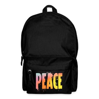 Peace - Backpack - black - Front