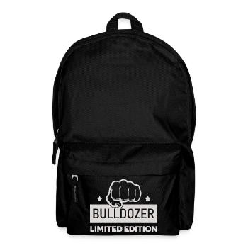 Bulldozer Faust Kraft Design – Bulldozer Limited - Backpack - black - Front