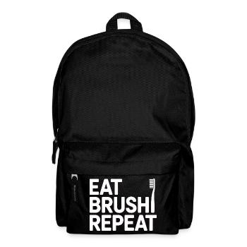 Conception de la santé bucco-dentaire du cabinet dentaire - Sac à dos - noir - Devant
