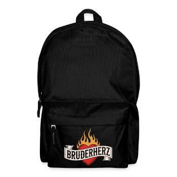 Brother Heart Brothers Big Bro Saying Little Brother - Backpack - black - Front