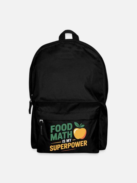 Präzise Berechnung des professionellen Ernährungsberaters - Rucksack - Schwarz