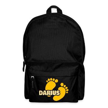 Gift for Darius - Backpack - black - Front