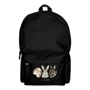 Un petit coup de lapin amusant pour les amateurs de lapins - Sac à dos - noir - Devant