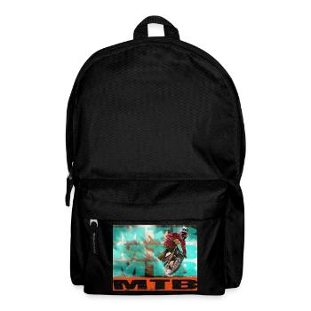 MTB Bike - Rucksack - Schwarz - Vorne