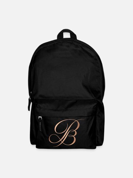 P&B, the logo of the Paresseux & Bougon brand - Backpack - black