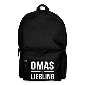 Omas Liebling German Grandma Favorite Gift - Rucksack - Schwarz - Vorne