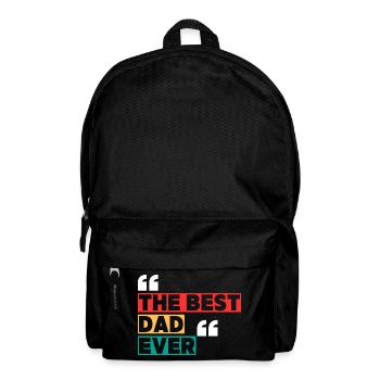 Le Meilleur Papa  - Sac à dos - noir - Devant