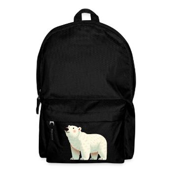 Ours polaire - Sac à dos - noir - Devant