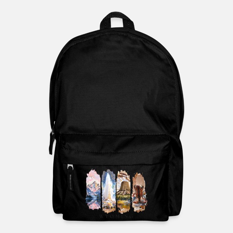 Wyoming USA Tour – Nature, Adventure, Yellowstone - Backpack - black