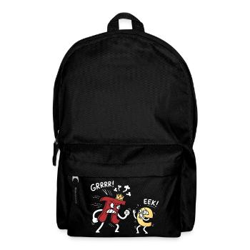 Mathematics Constants Pi Threatened e Comic - Backpack - black - Front